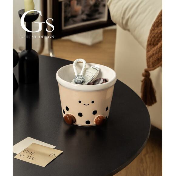 Adorable milktea Organizer Tray – Key Storage Decorative Display Rack - Picture 1 of 3